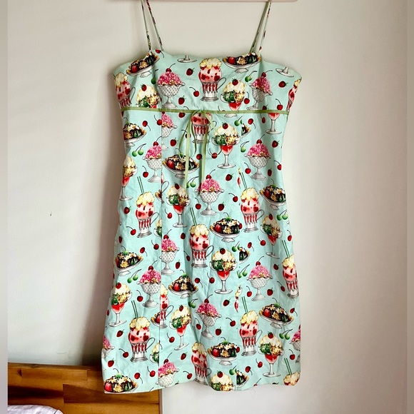 Vintage Janique by Kourosh Y2K Ice-cream Sundae Dress - Picture 2 of 6